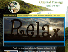 Tablet Screenshot of orientalmassagehome.com